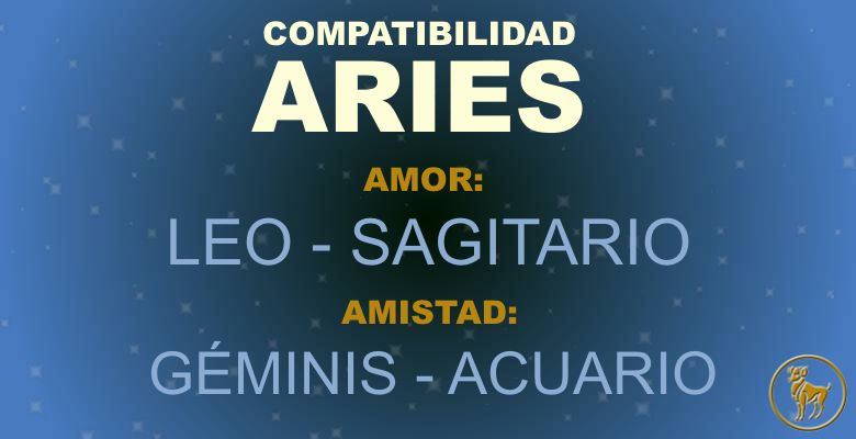 Aries - Compatibilidad según tu signo