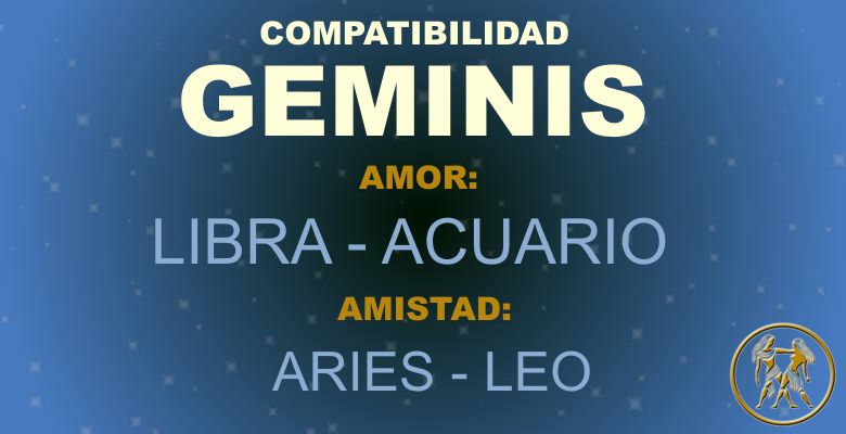 Geminis - Compatibilidad según tu signo