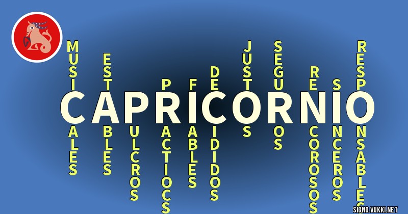 Capricornio - ¿Cómo eres según tu signo?