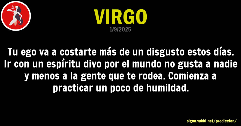 Predicción diaria de la Brujita para: Virgo - Descubre la predicción del día para tu signo!