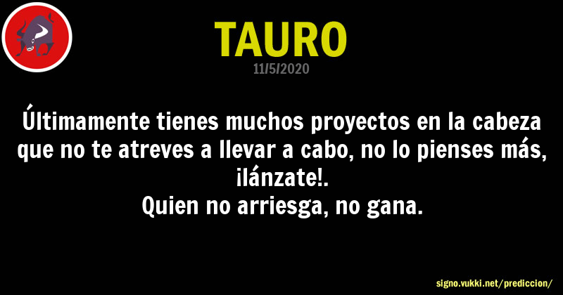 Predicción diaria de la Brujita para: Tauro - Descubre la ...