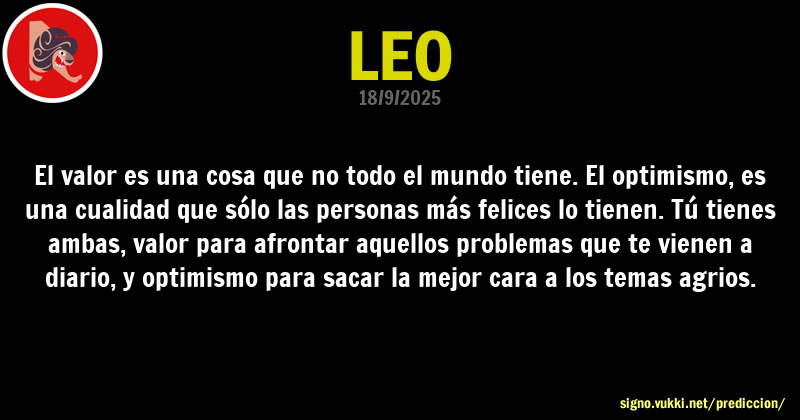 Predicción diaria de la Brujita para: Leo - Descubre la predicción del día para tu signo!