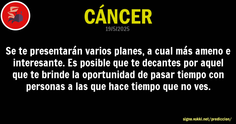 Predicción diaria de la Brujita para: Cancer - Descubre la predicción del día para tu signo!