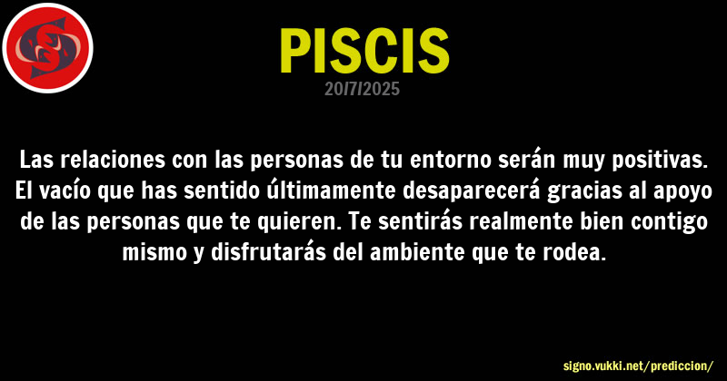 Predicción diaria de la Brujita para: Piscis - Descubre la predicción del día para tu signo!