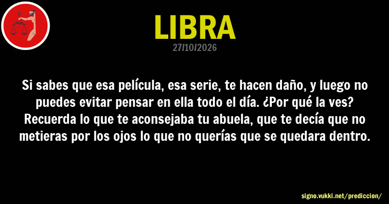 Predicción diaria de la Brujita para: Libra - Descubre la predicción del día para tu signo!