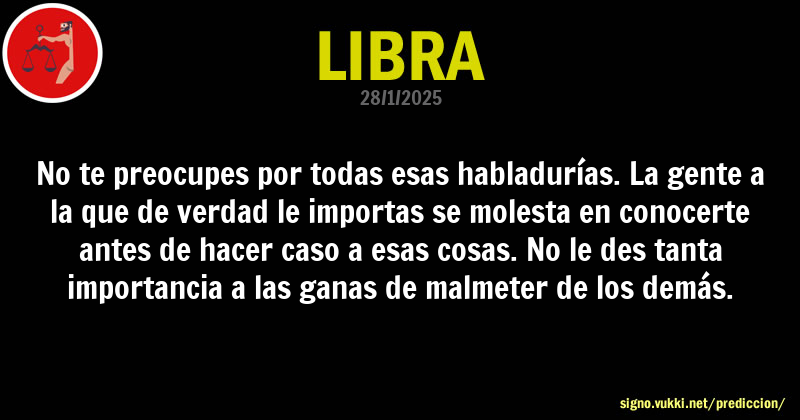 Predicción diaria de la Brujita para: Libra - Descubre la predicción del día para tu signo!