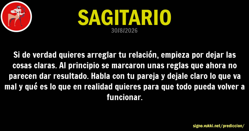 Predicción diaria de la Brujita para: Sagitario - Descubre la predicción del día para tu signo!