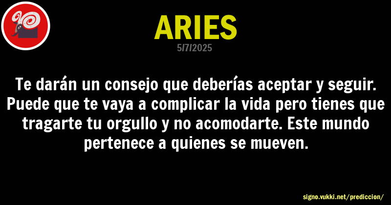 Predicción diaria de la Brujita para: Aries - Descubre la predicción del día para tu signo!