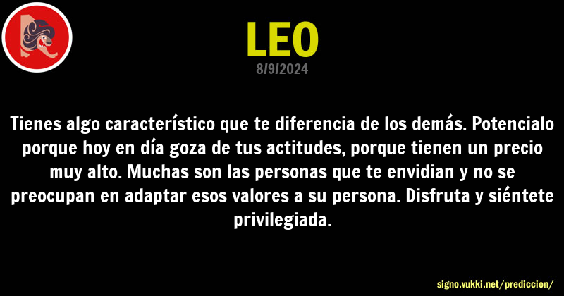 Predicción diaria de la Brujita para: Leo - Descubre la predicción del día para tu signo!