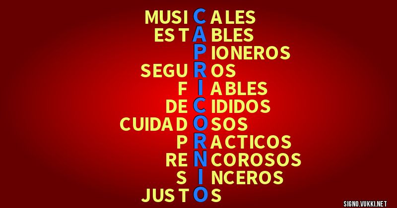 Capricornio - El significado de tu signo