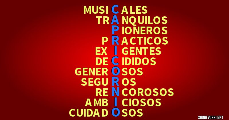 Capricornio - El significado de tu signo