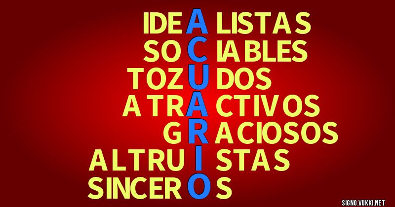 Acuario - El significado de tu signo