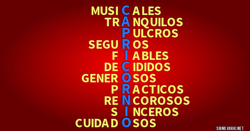 Capricornio - El significado de tu signo