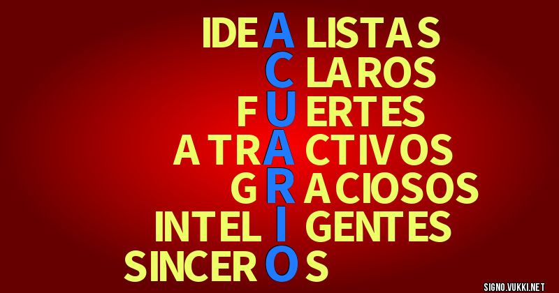 Acuario - El significado de tu signo