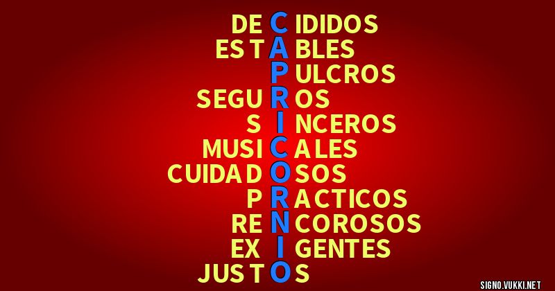 Capricornio - El significado de tu signo