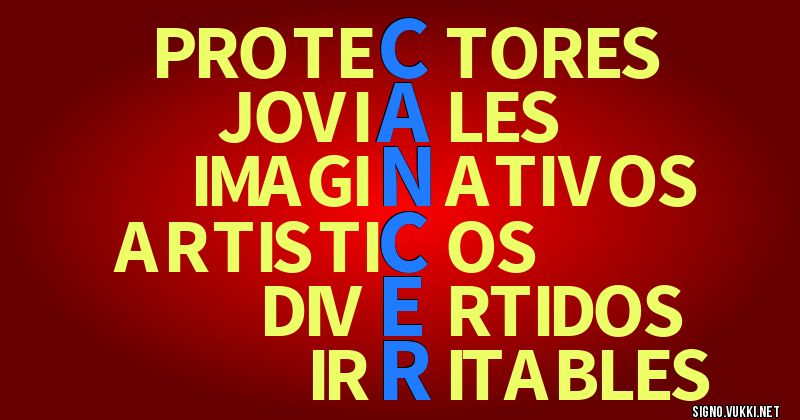 Cancer - El significado de tu signo