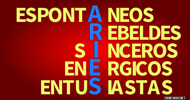 Aries - El significado de tu signo
