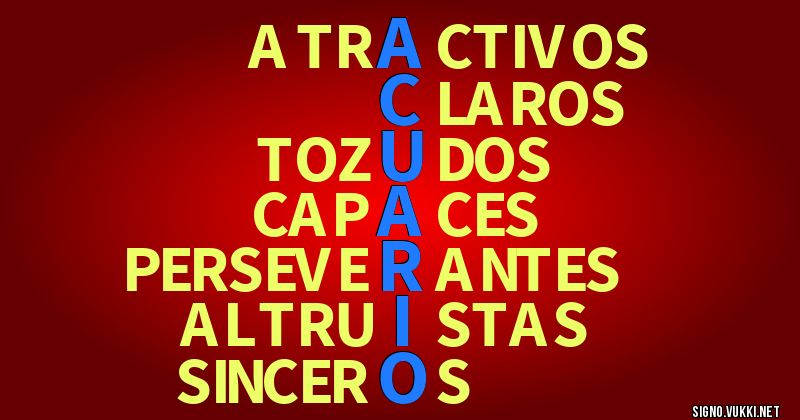 Acuario - El significado de tu signo