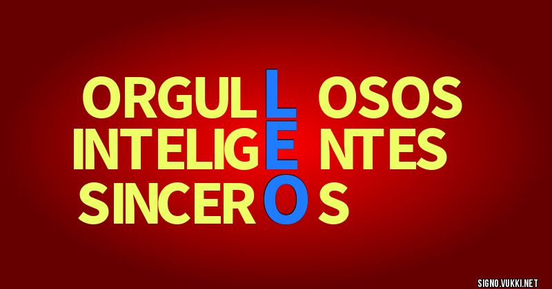 Leo - El significado de tu signo