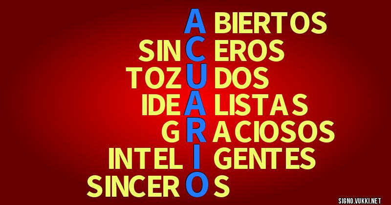 Acuario - El significado de tu signo